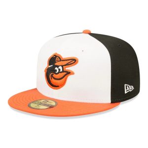 Baltimore Orioles AC Perf Black 59FIFTY Cap-kentox