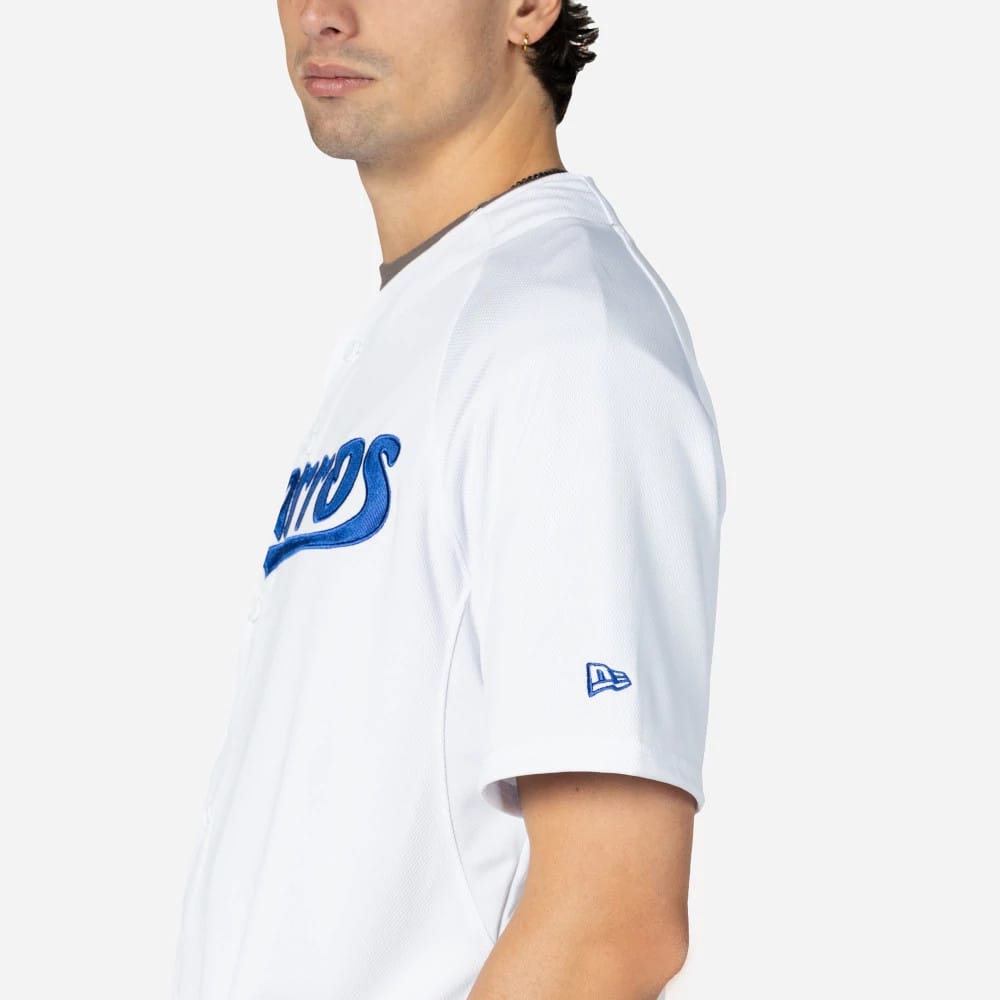 Charros De Jalisco Mexico LMB On Field White On-Field Jersey-kentox - Image 5