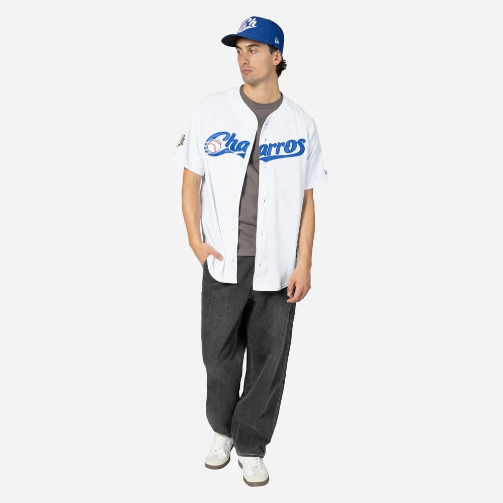 Charros De Jalisco Mexico LMB On Field White On-Field Jersey-kentox - Image 7