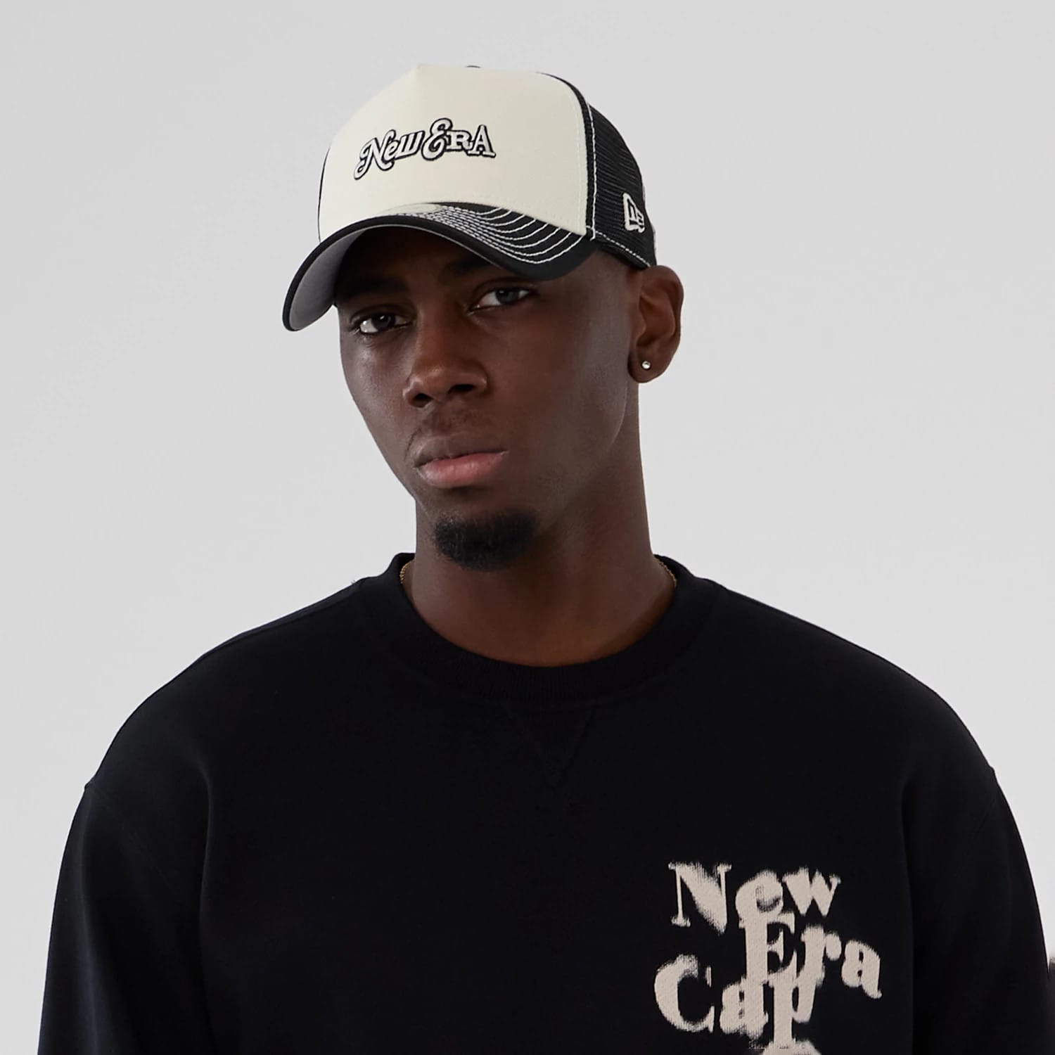 kentox Company Black Crew Neck Sweater-kentox - Image 6