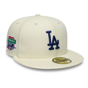 LA Dodgers MLB City Series White 59FIFTY Fitted Cap-kentox