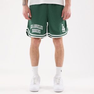 LA Dodgers MLB Comfort Dark Green Oversized Shorts-kentox