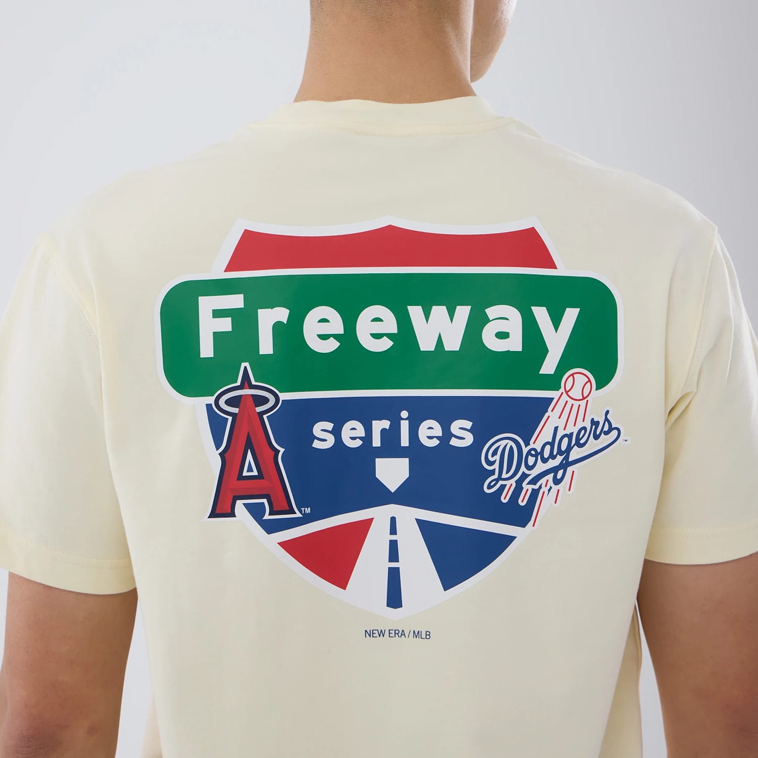 LA Dodgers MLB City Series Cream T-Shirt-kentox - Image 2