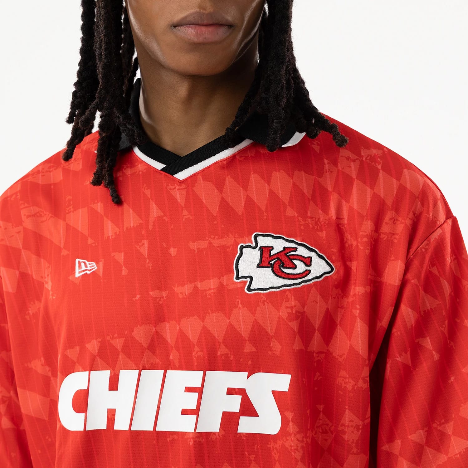 Kansas City Chiefs NFL Red Soccer Jersey-kentox - Image 4