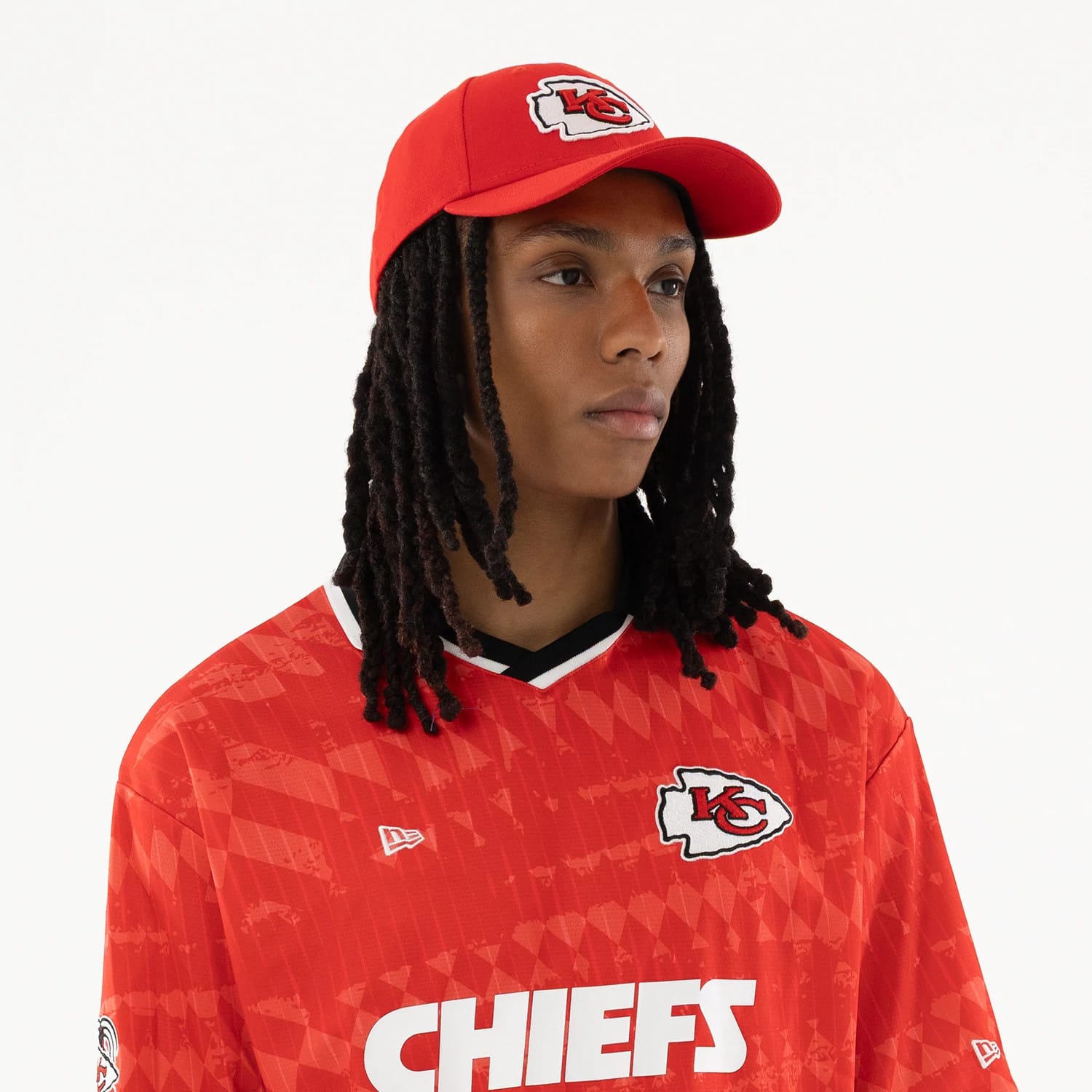 Kansas City Chiefs NFL Red Soccer Jersey-kentox - Image 6