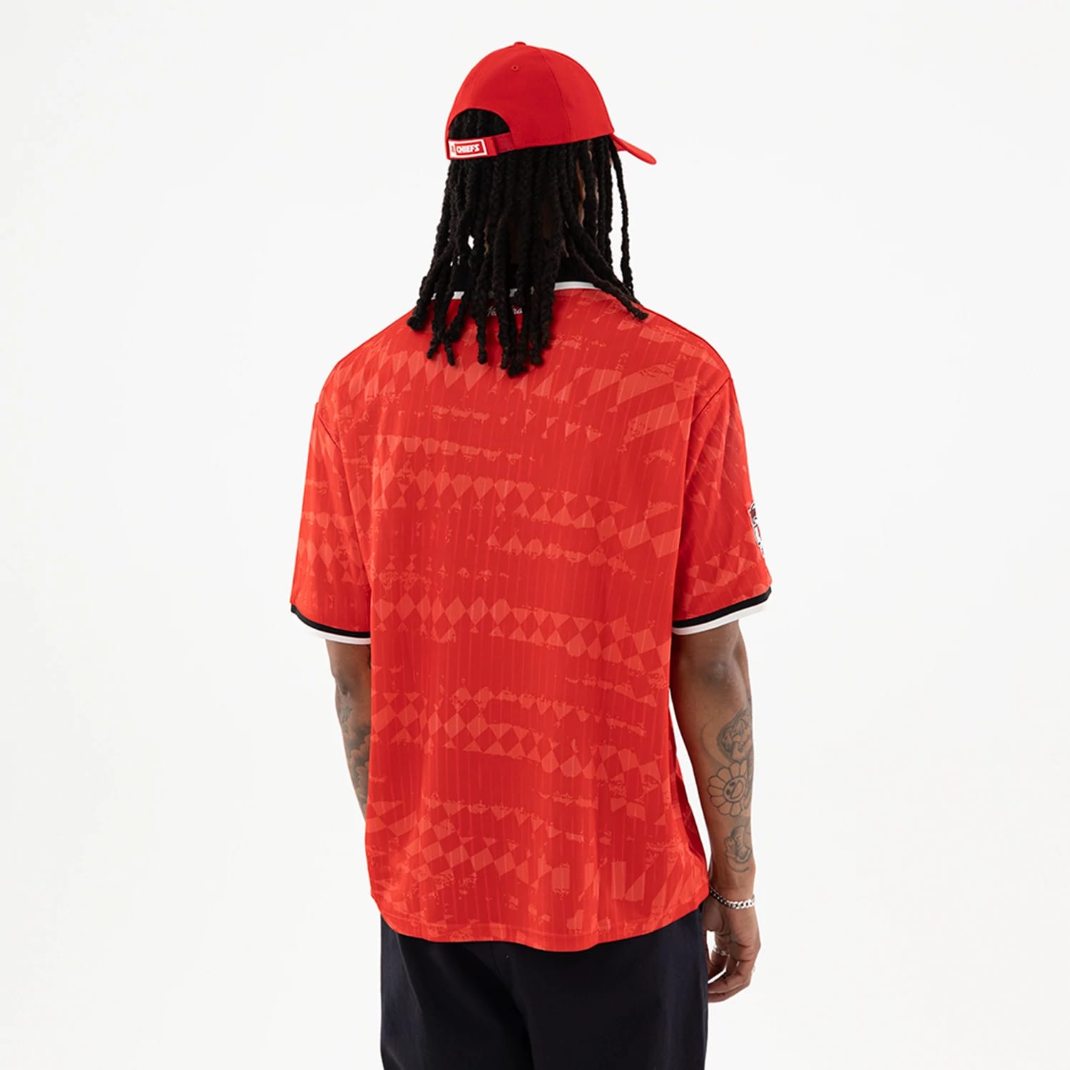 Kansas City Chiefs NFL Red Soccer Jersey-kentox - Image 2
