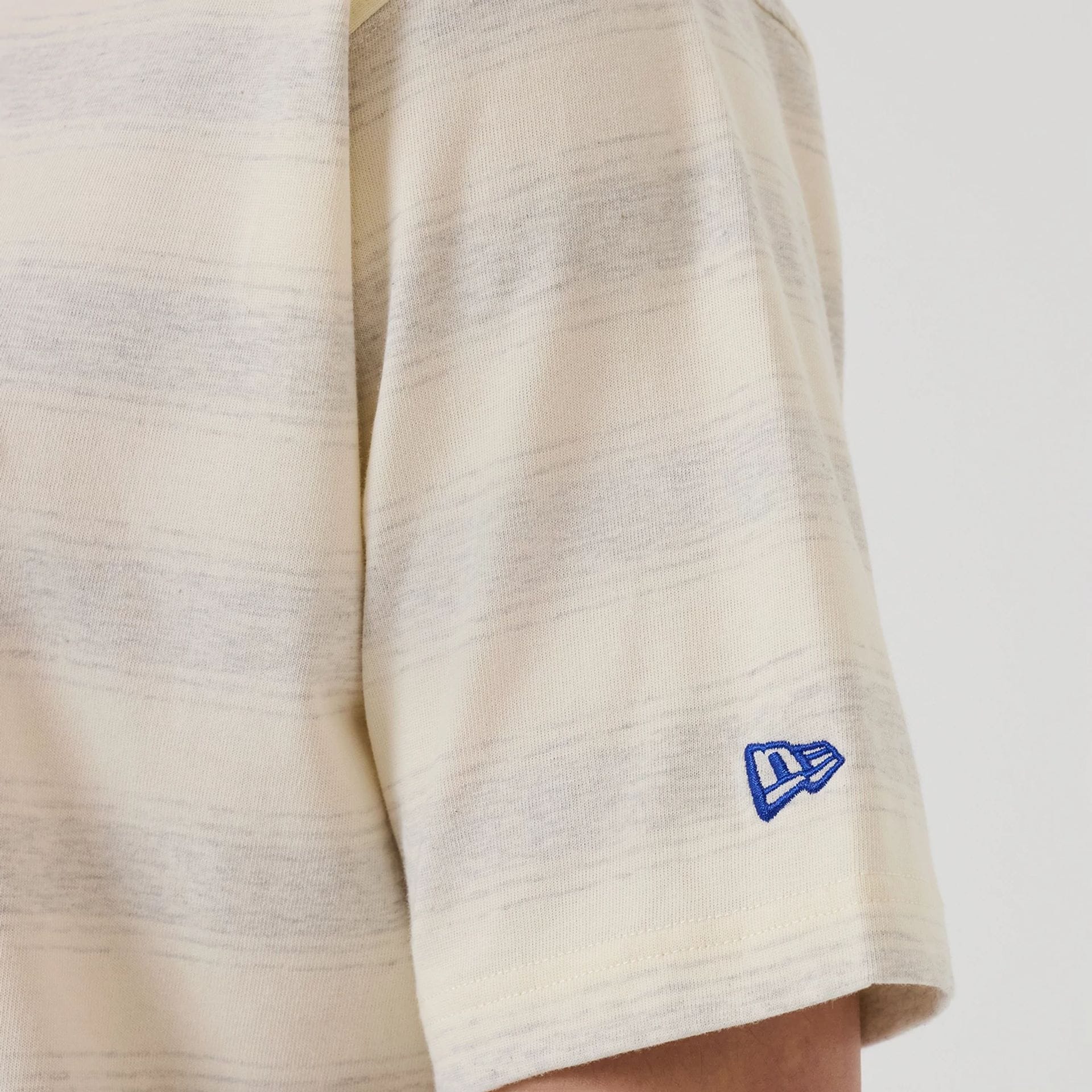 LA Dodgers MLB Border Cream Oversized T-Shirt-kentox - Image 5