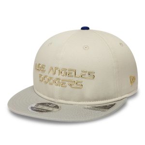 LA Dodgers Hajime Sorayama X MLB Cream Retro Crown 9FIFTY Adjustable Cap-kentox
