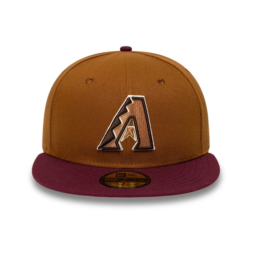Arizona Diamondbacks MLB Mocha Mousse Dark Beige 59FIFTY Fitted Cap-kentox - Image 3