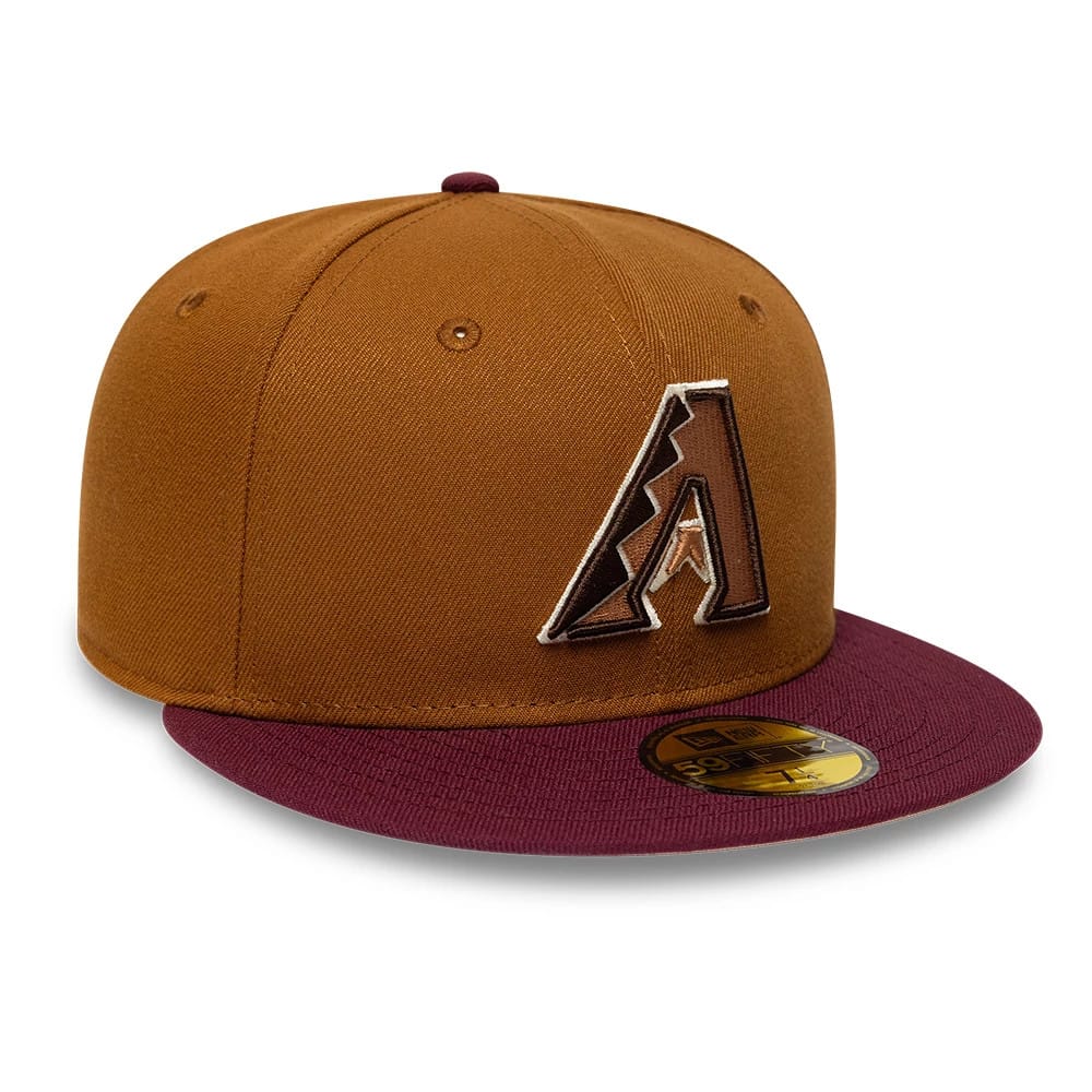 Arizona Diamondbacks MLB Mocha Mousse Dark Beige 59FIFTY Fitted Cap-kentox - Image 4