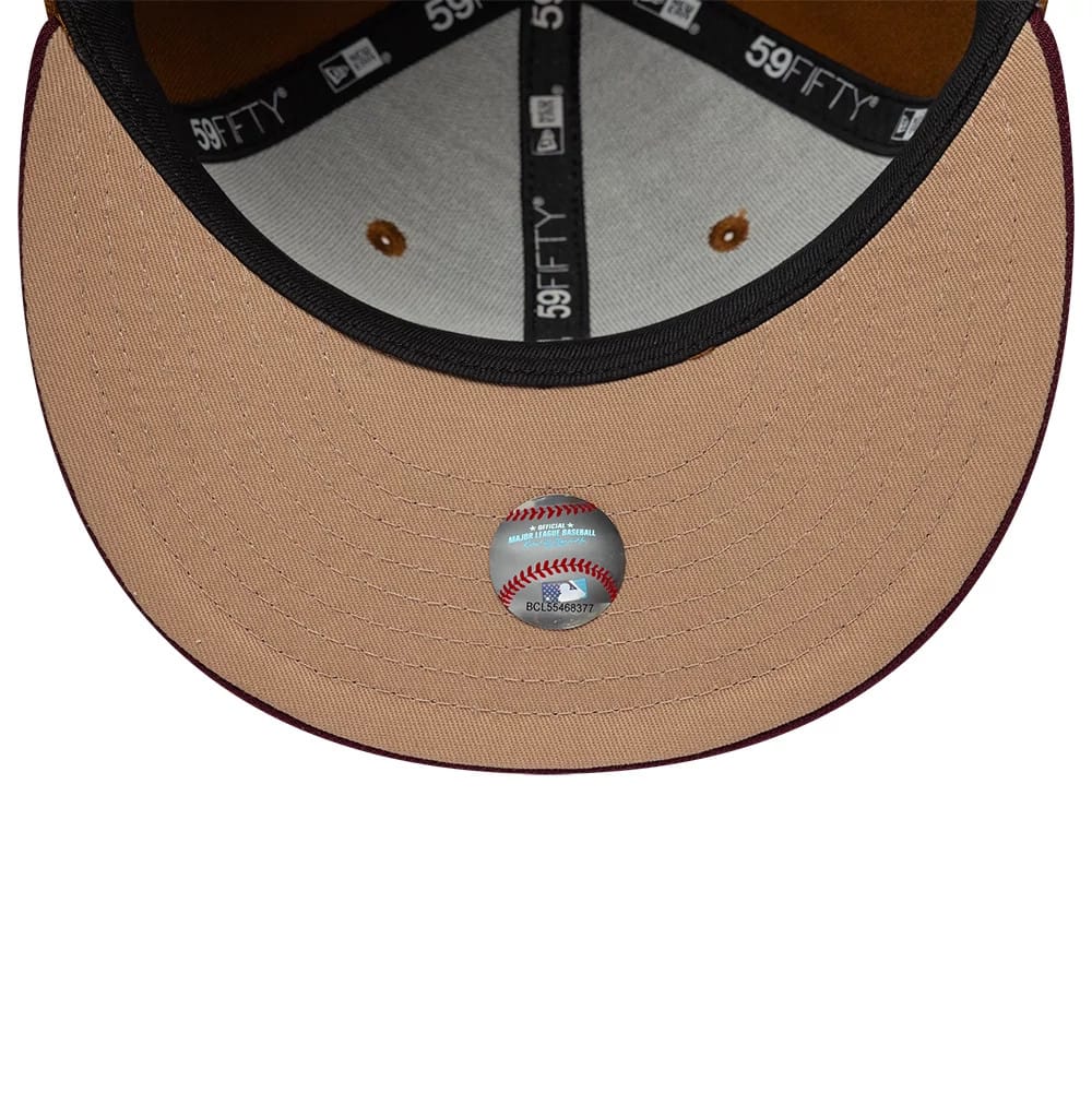 Arizona Diamondbacks MLB Mocha Mousse Dark Beige 59FIFTY Fitted Cap-kentox - Image 2