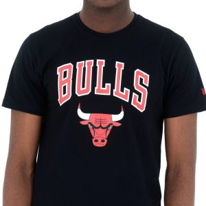 Chicago Bulls NBA Regular Black T-Shirt-kentox