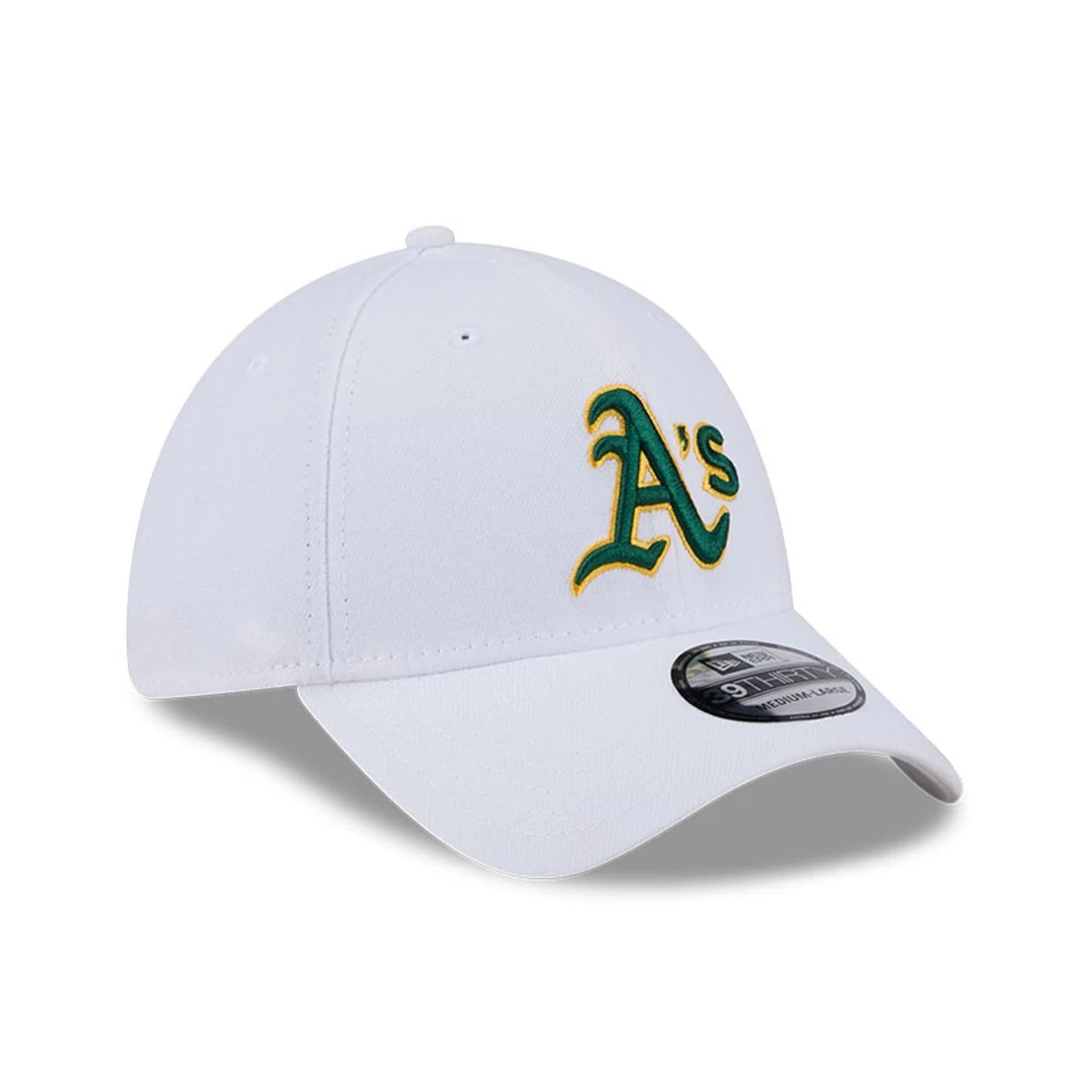 Athletics MLB Evergreen White 39THIRTY Stretch Fit Cap-kentox - Image 3
