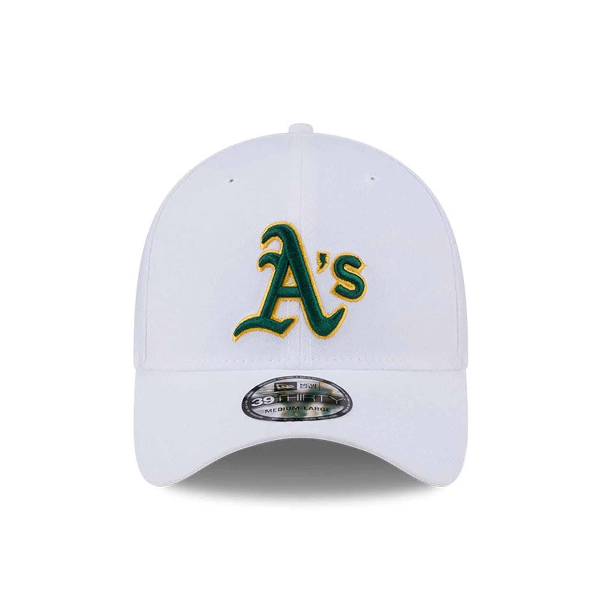 Athletics MLB Evergreen White 39THIRTY Stretch Fit Cap-kentox - Image 2