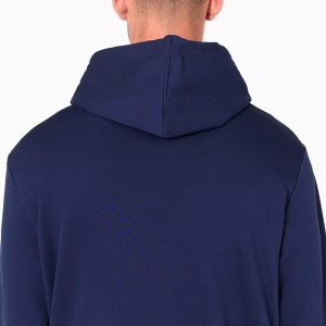 Detroit Pistons NBA Navy Pullover Hoodie-kentox