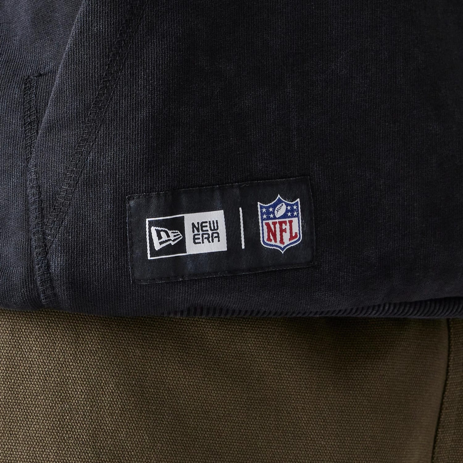 Jacksonville Jaguars NFL Games Premium Apparel Black Oversized Pullover Hoodie-kentox - Image 2