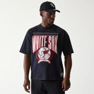 Chicago White Sox MLB City Connect G1 Black T-Shirt-kentox