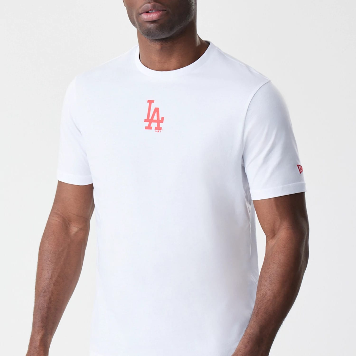 LA Dodgers MLB Logo White T-Shirt-kentox - Image 3