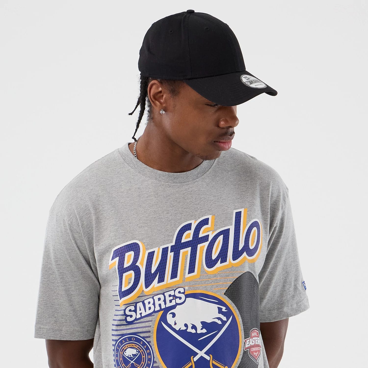 Buffalo Sabres NHL Sport Classic Grey T-Shirt-kentox - Image 4