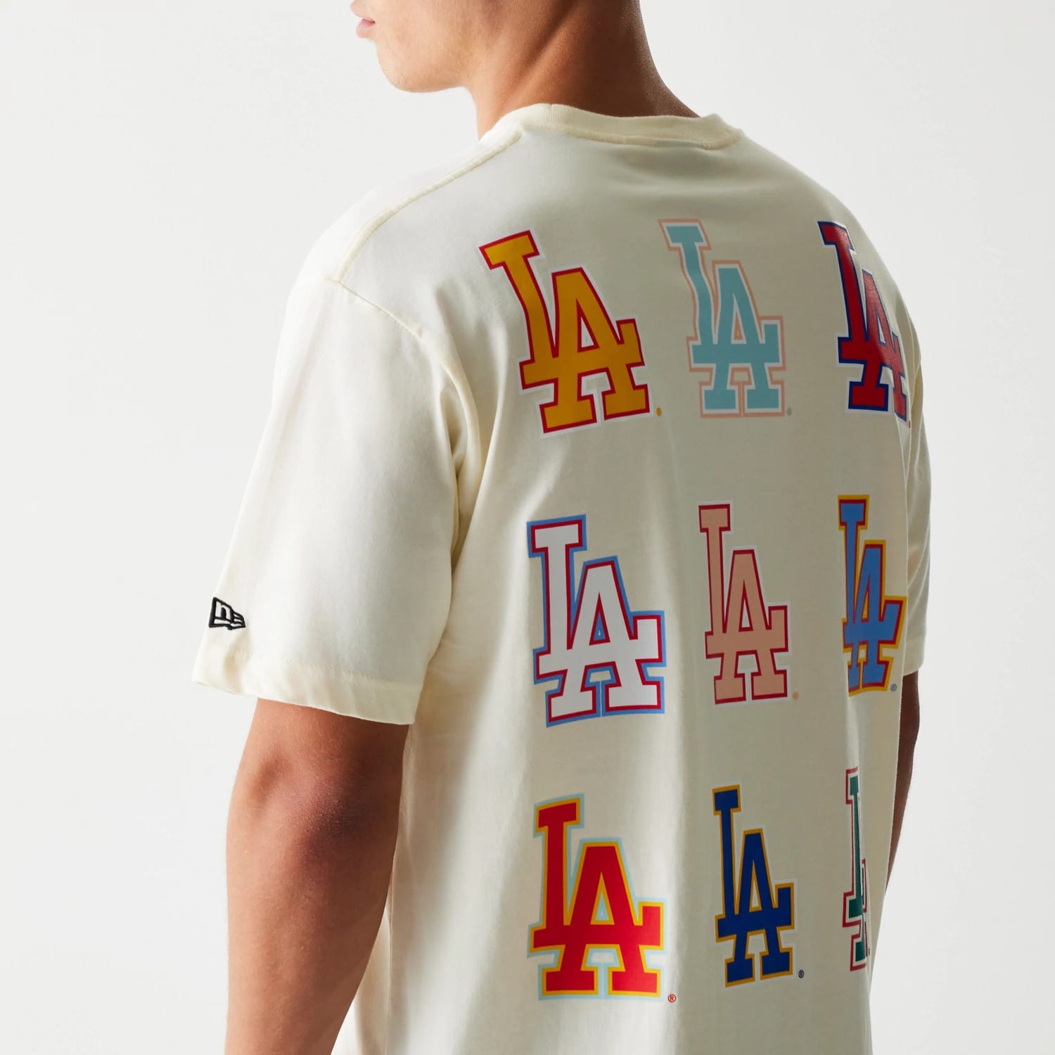 LA Dodgers MLB Life Graphic Cream T-Shirt-kentox - Image 5