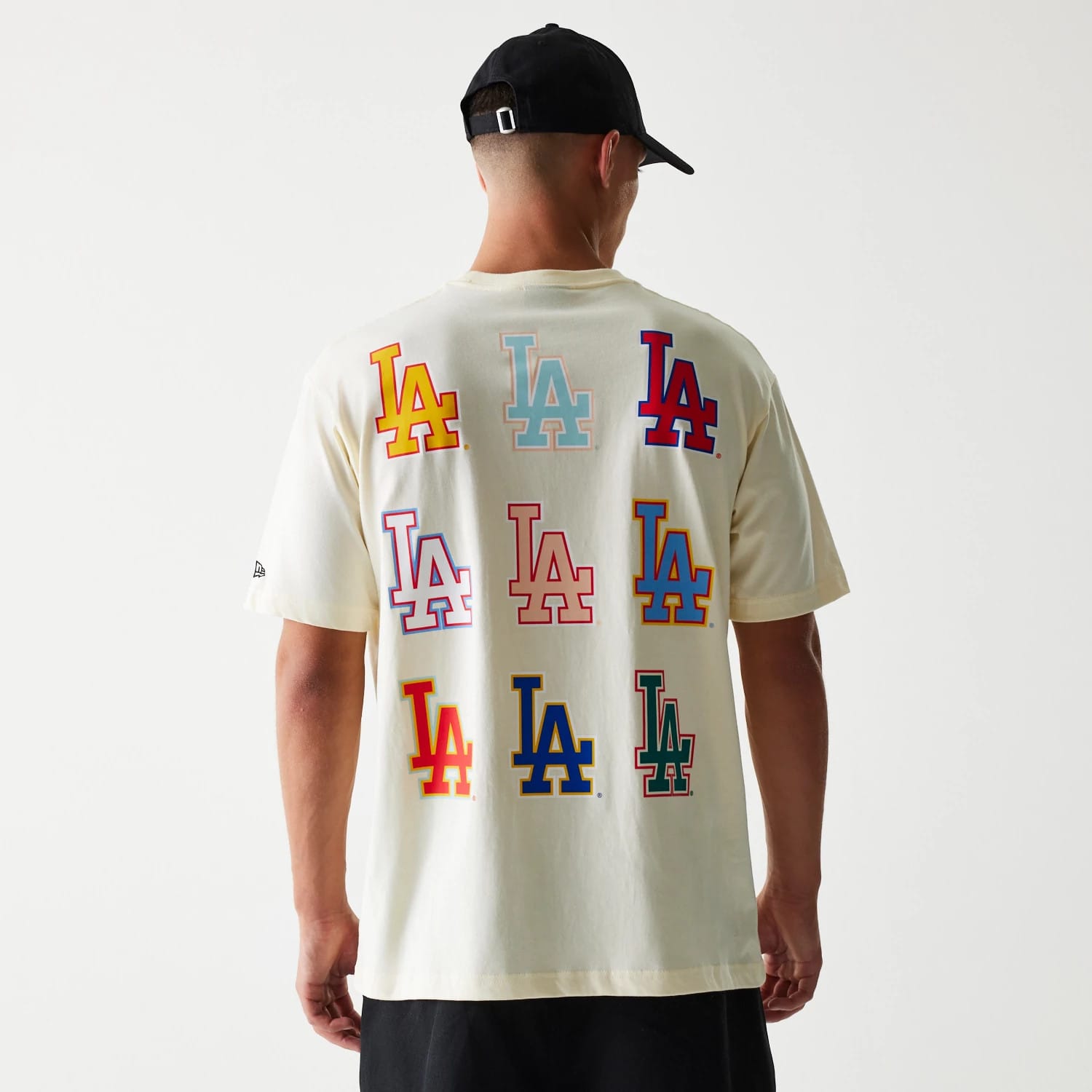 LA Dodgers MLB Life Graphic Cream T-Shirt-kentox - Image 2