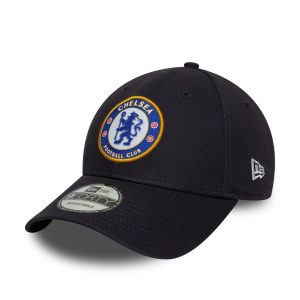 Chelsea FC Lion Crest Core Navy 9FORTY Cap-kentox