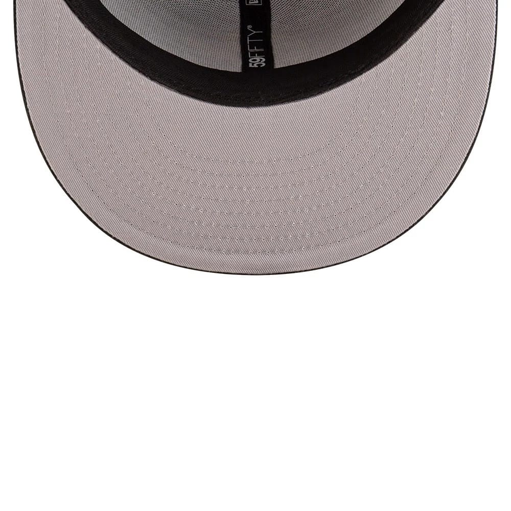 California Golden Seals NHL Basic Black 59FIFTY Fitted Cap-kentox - Image 2