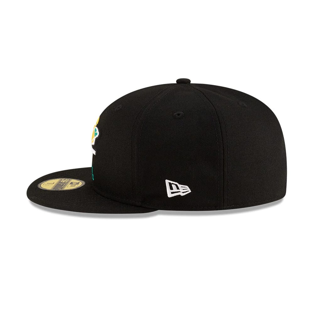 California Golden Seals NHL Basic Black 59FIFTY Fitted Cap-kentox - Image 5