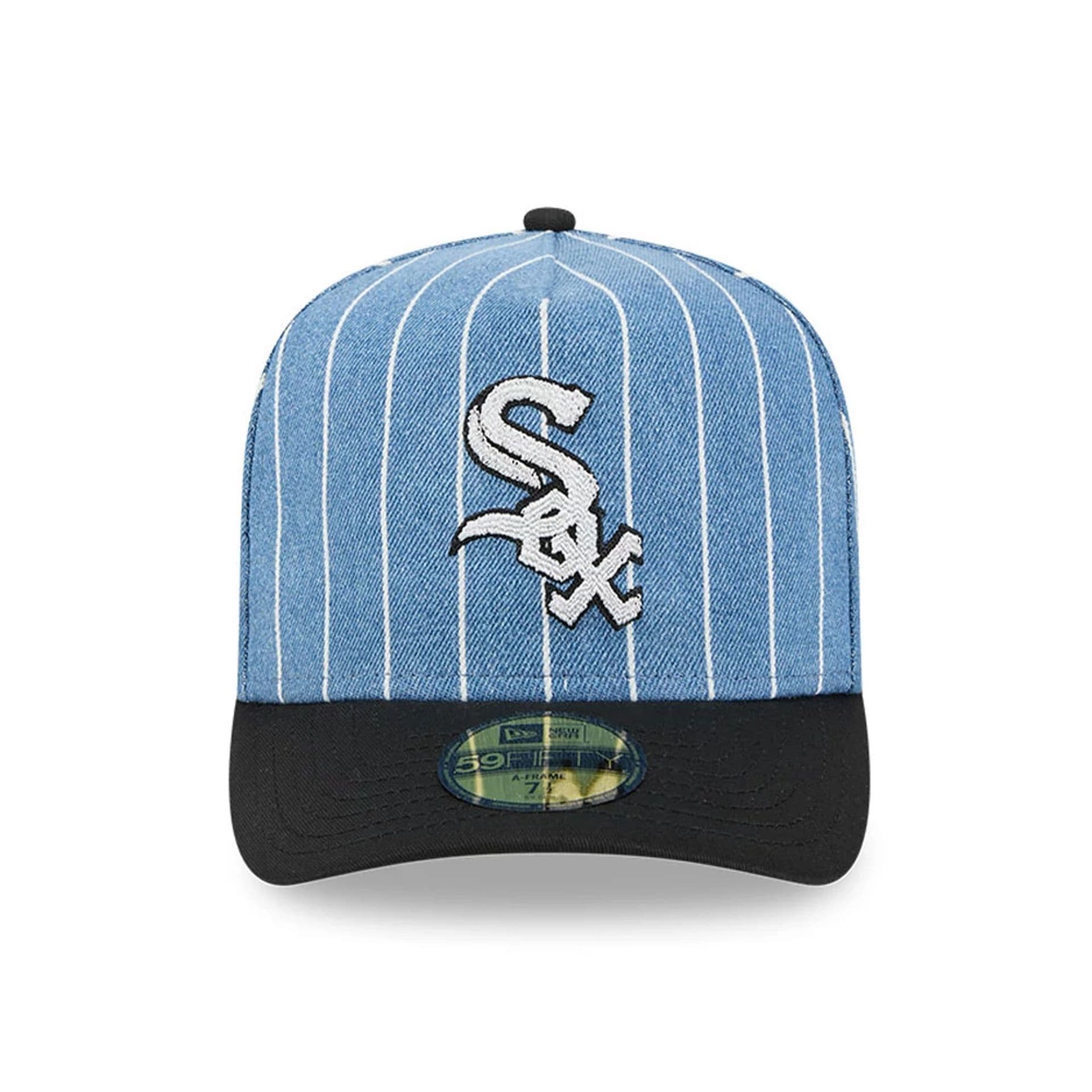 Chicago White Sox MLB Parallel Black 59FIFTY A-Frame Fitted Cap-kentox - Image 3