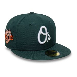Baltimore Orioles MLB Dark Green 59FIFTY Fitted Cap-kentox