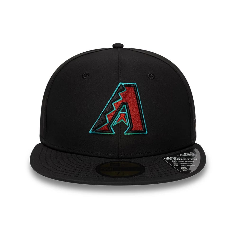 Arizona Diamondbacks MLB Gore-Tex Black 59FIFTY Fitted Cap-kentox - Image 3