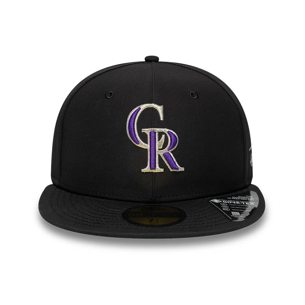 Colorado Rockies MLB Gore-Tex Black 59FIFTY Fitted Cap-kentox - Image 3