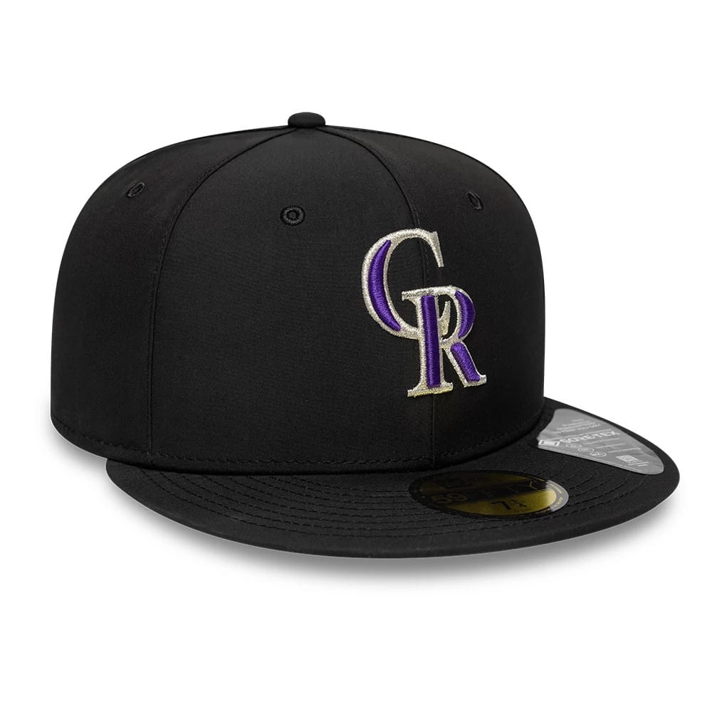 Colorado Rockies MLB Gore-Tex Black 59FIFTY Fitted Cap-kentox - Image 4
