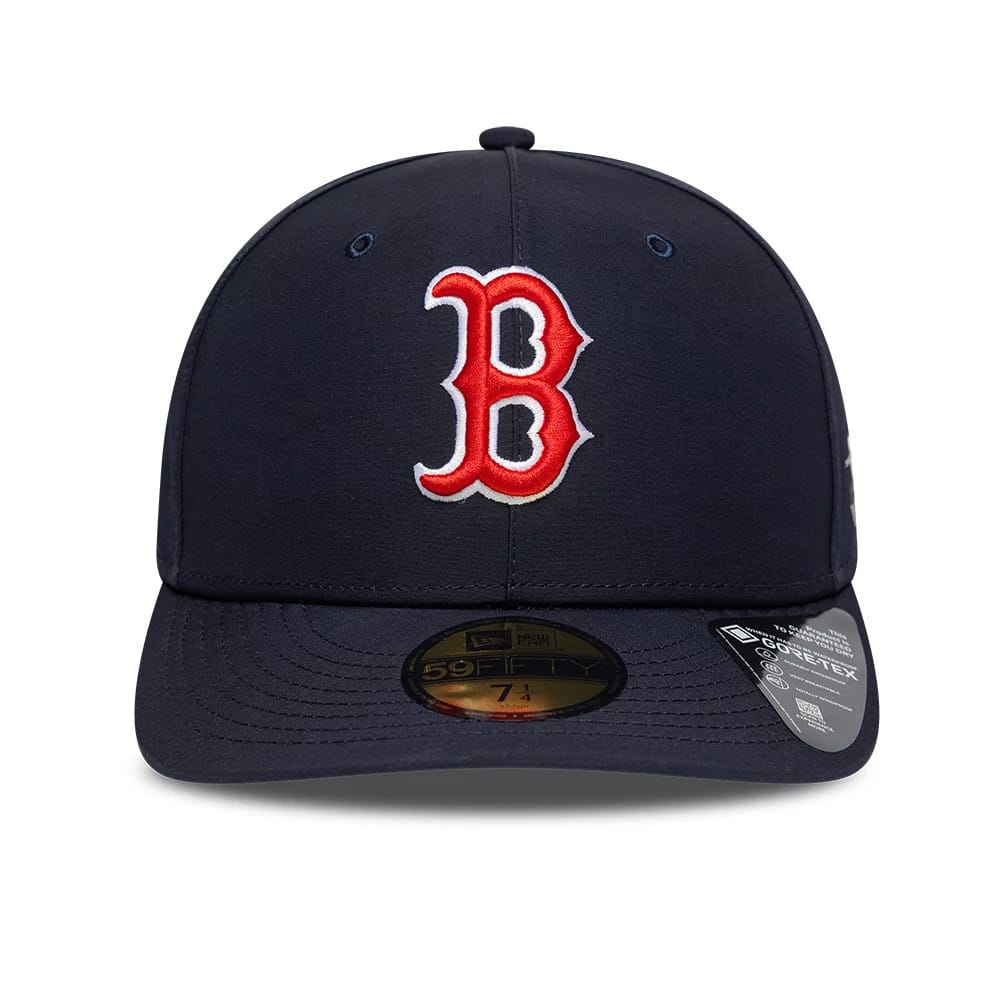 Boston Red Sox MLB Gore-Tex Navy 59FIFTY Fitted Cap-kentox - Image 3