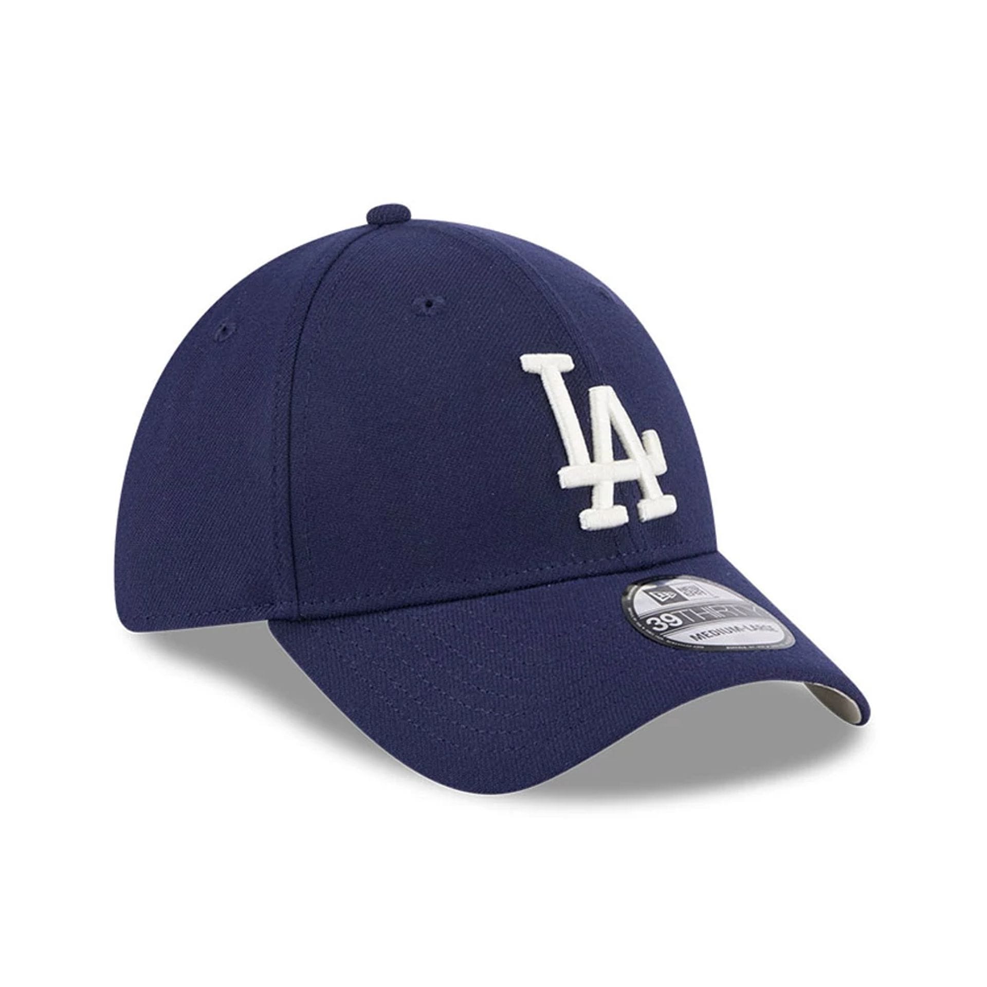 LA Dodgers MLB Lifestyle Navy 39THIRTY Stretch Fit Cap-kentox - Image 4