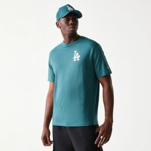 LA Dodgers MLB Food Graphic Dark Green T-Shirt-kentox