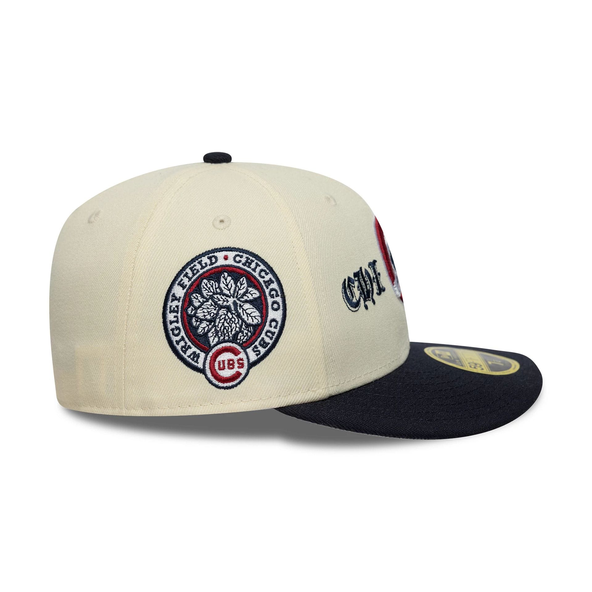 Chicago Cubs MLB Cooperstown Cream Low Profile 59FIFTY Fitted Cap-kentox - Image 6