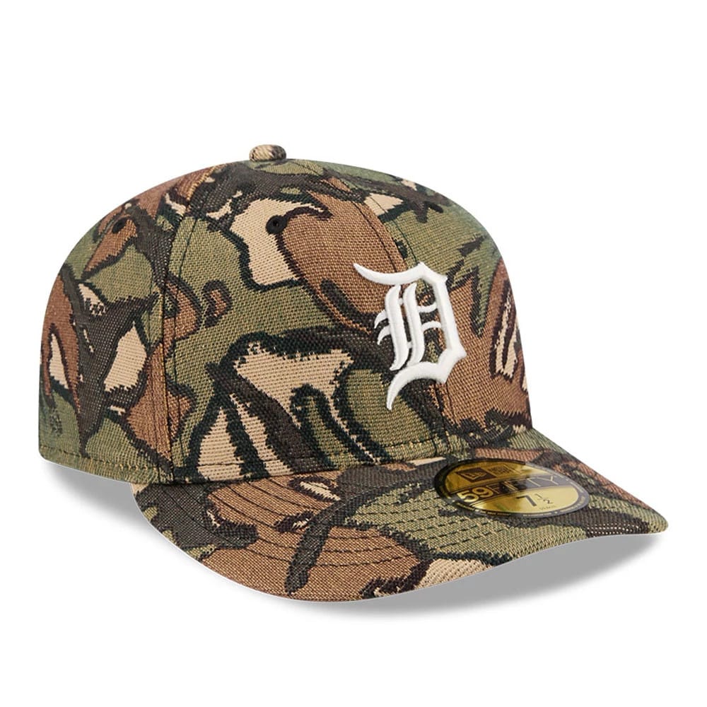Detroit Tigers MLB Jacquard Camo 59FIFTY Fitted Cap-kentox - Image 4