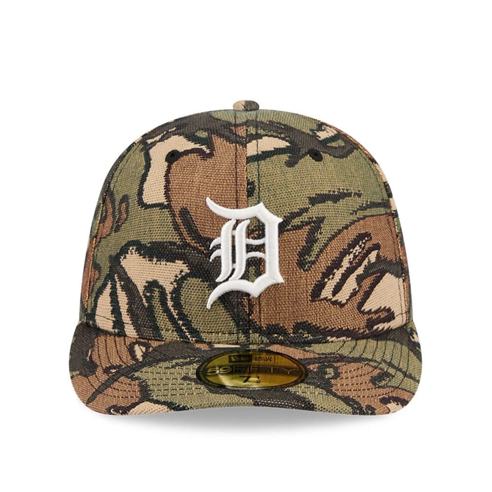 Detroit Tigers MLB Jacquard Camo 59FIFTY Fitted Cap-kentox - Image 3