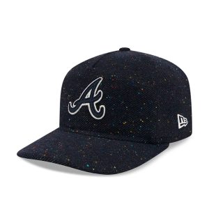 Atlanta Braves MLB Speckled Wool Navy 19TWENTY Adjustable Cap-kentox