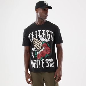 Chicago White Sox MLB Script Graphic Black T-Shirt-kentox