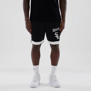Chicago White Sox MLB Black Mesh Shorts-kentox
