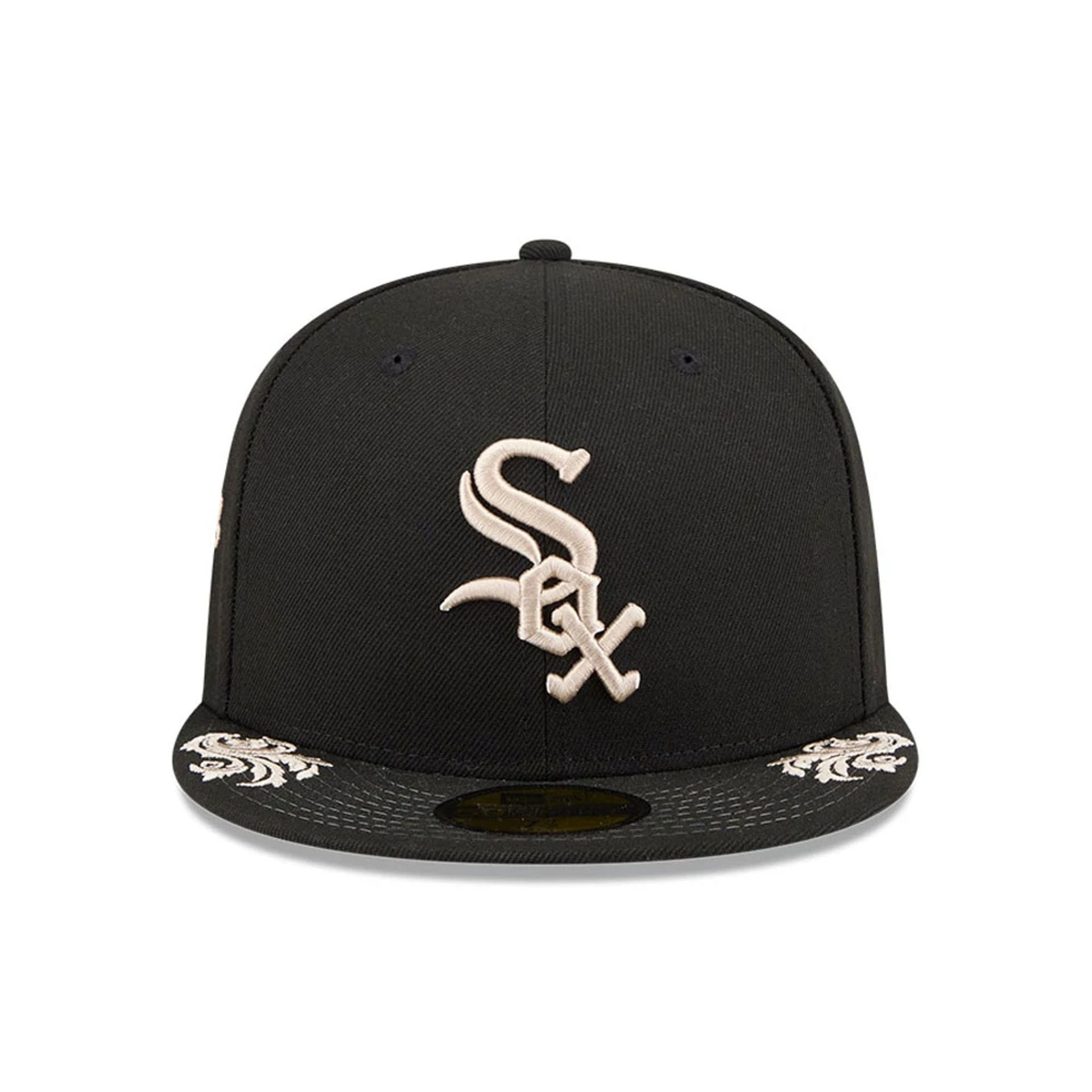 Chicago White Sox MLB Script Black 59FIFTY Fitted Cap-kentox - Image 6