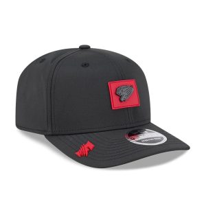 Fresno Grizzlies MiLB Clubhouse Black 9SEVENTY Stretch Snap Adjustable Cap-kentox