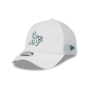 Athletics MLB Batting Practice 2026 White 9FORTY Apex Adjustable Cap-kentox
