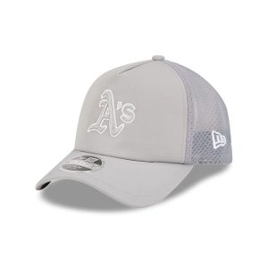 Athletics MLB Batting Practice 2026 Grey 9FORTY Apex Adjustable Cap-kentox