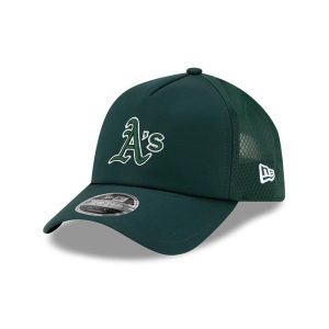 Athletics MLB Batting Practice 2026 Dark Green 9FORTY Apex Adjustable Cap-kentox