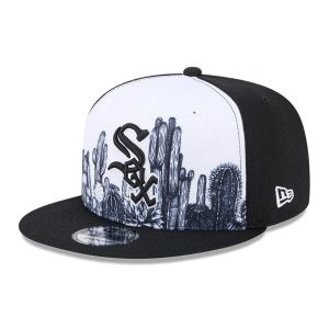 Chicago White Sox MLB Grow Black 9FIFTY Snapback Adjustable Cap-kentox