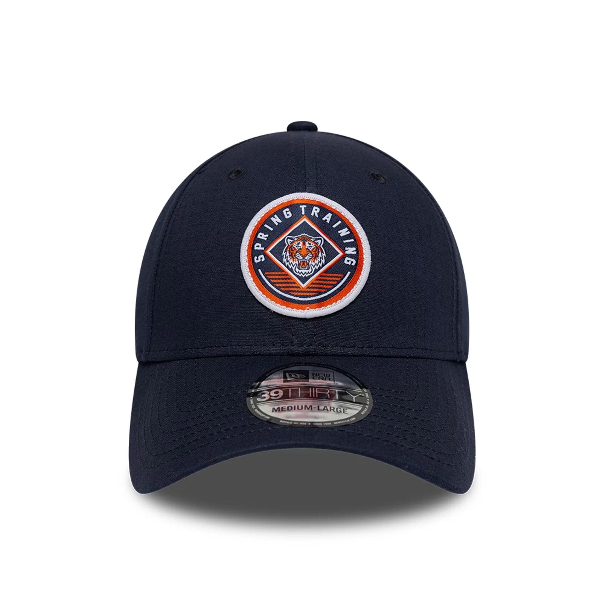 Detroit Tigers MLB Ripstop Navy 39THIRTY Stretch Fit Cap-kentox - Image 3