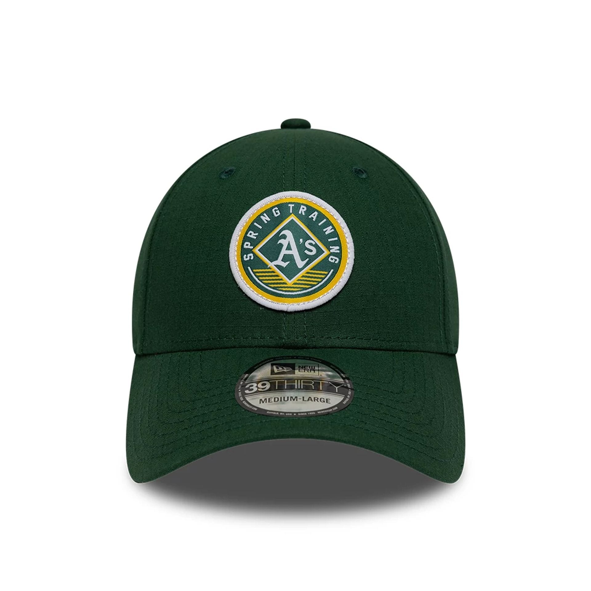 Athletics MLB Ripstop Dark Green 39THIRTY Stretch Fit Cap-kentox - Image 3